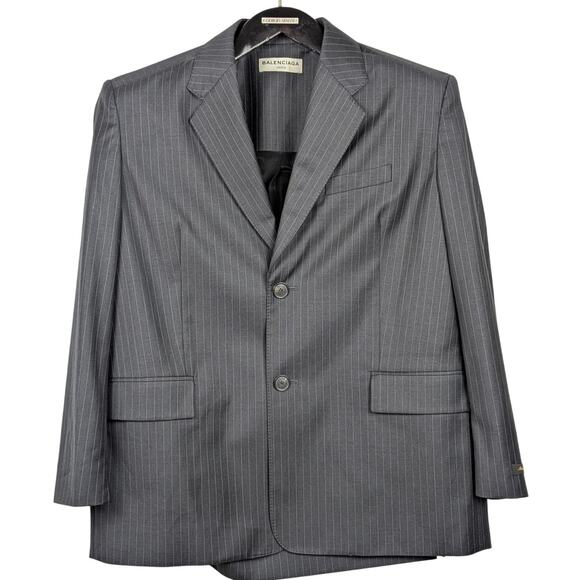 Balenciaga SS17 Women's Power Shoulder Blazer - 
FR40 - Picture 1 of 11